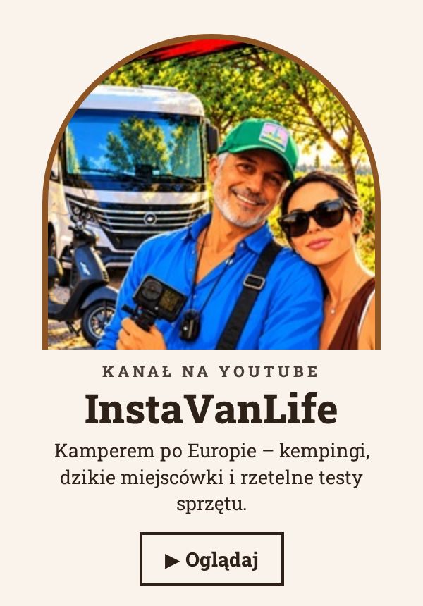 InstaVanLife – kanał o podróżach kamperem na YouTube